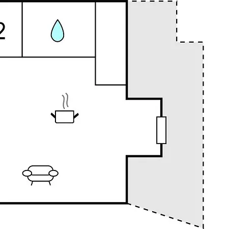 Nyaraló Awesome In With Wifi Glesborg